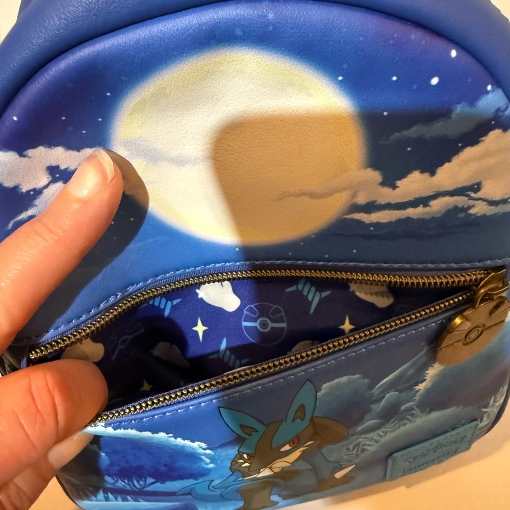 Pokemon Lucario Loungefly BNWT - Picture 8 of 14
